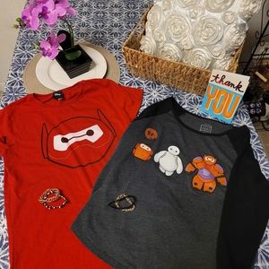 Womens Disney Big Hero Six top lot. SIZE L and XL.